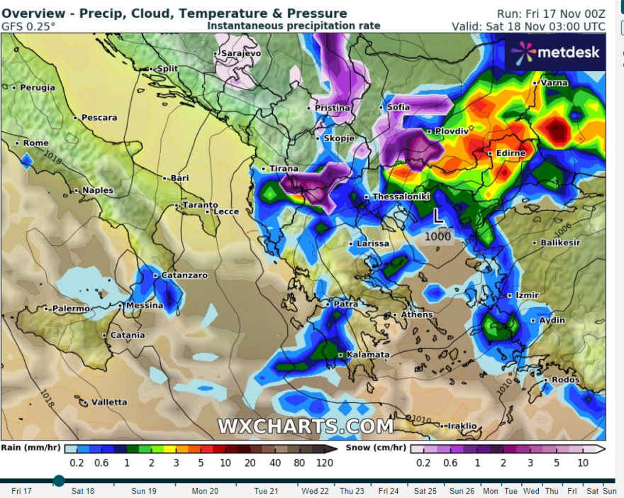 Καιρός: Έρχεται ψυχρό μέτωπο  - «Μην υποτιμήσετε τους σφοδρούς βοριάδες από το βράδυ», προειδοποιεί ο Αρναούτογλου 