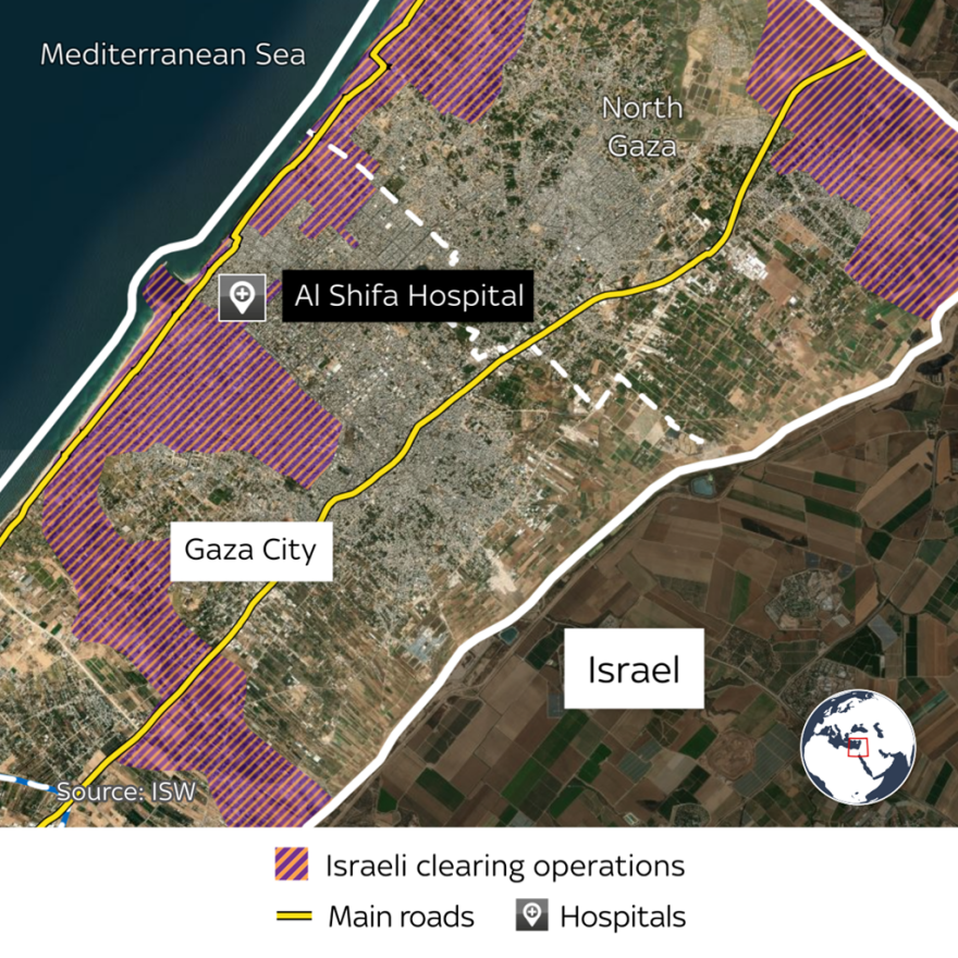 Πόλεμος στο Ισραήλ - Νέες αποκαλύψεις από τον IDF: Η Χαμάς διέπραξε εγκλήματα μέσα στο νοσοκομείο Αλ Σίφα