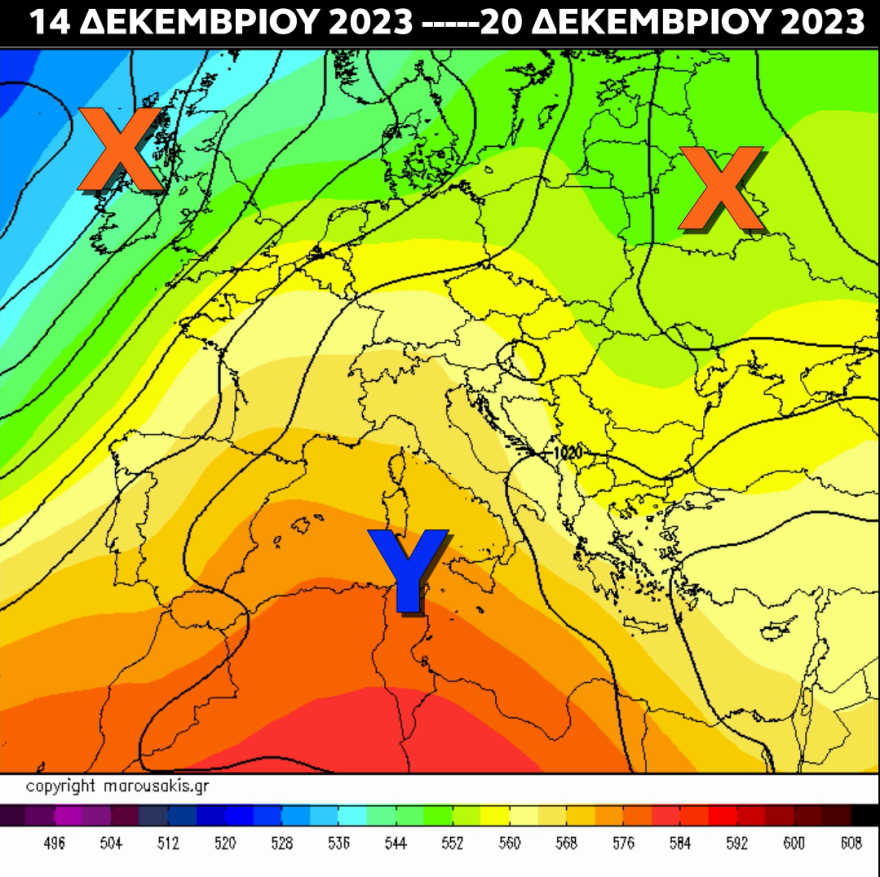 Καιρός - Χριστούγεννα: Η πρώτη πρόγνωση του Κλέαρχου Μαρουσάκη - Χωρίς πολλά χιόνια και με βροχές