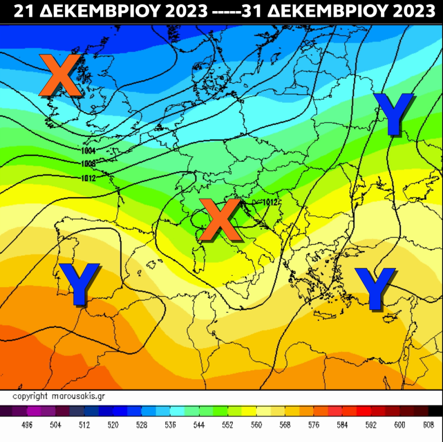 Καιρός - Χριστούγεννα: Η πρώτη πρόγνωση του Κλέαρχου Μαρουσάκη - Χωρίς πολλά χιόνια και με βροχές