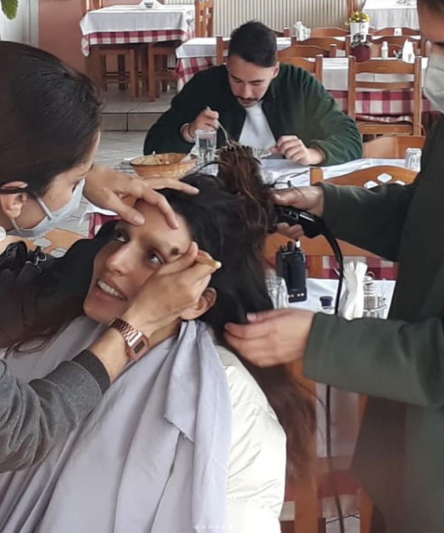 Τόνια Σωτηροπούλου: Δείχνει τη μεταμόρφωσή της στην καρκινοπαθή ηρωίδα που υποδύθηκε - Δείτε το βίντεο