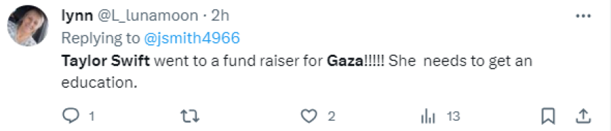 Τέιλορ Σουίφτ: Πήγε σε φιλανθρωπικό γκαλά για την Παλαιστίνη και τώρα της επιτίθενται οι Ισραηλινοί