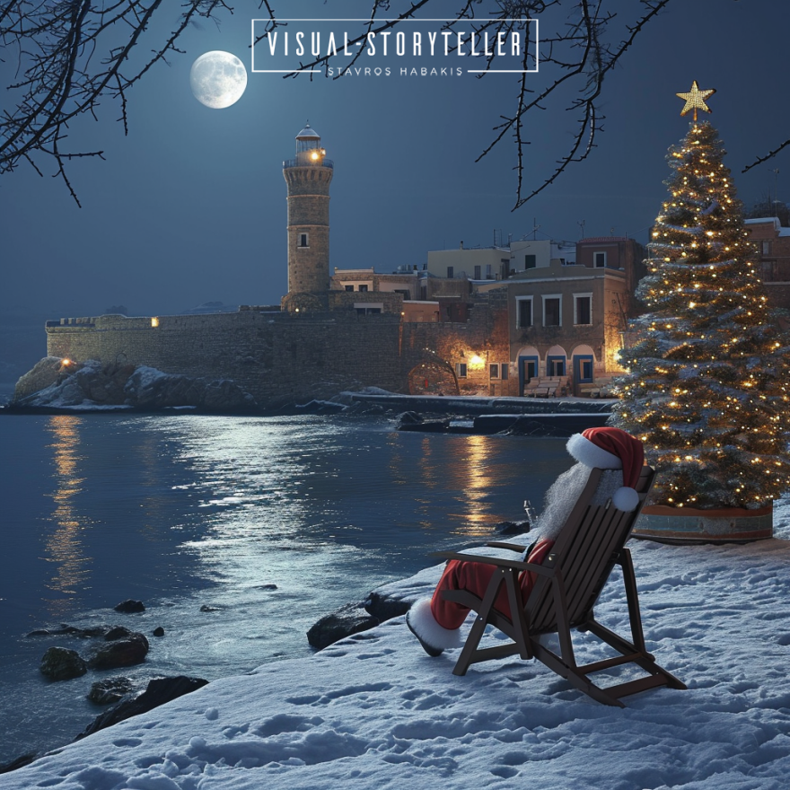 Ένας βραβευμένος φωτογράφος κάνει τον Άι Βασίλη σύμβολο της Ελλάδας!