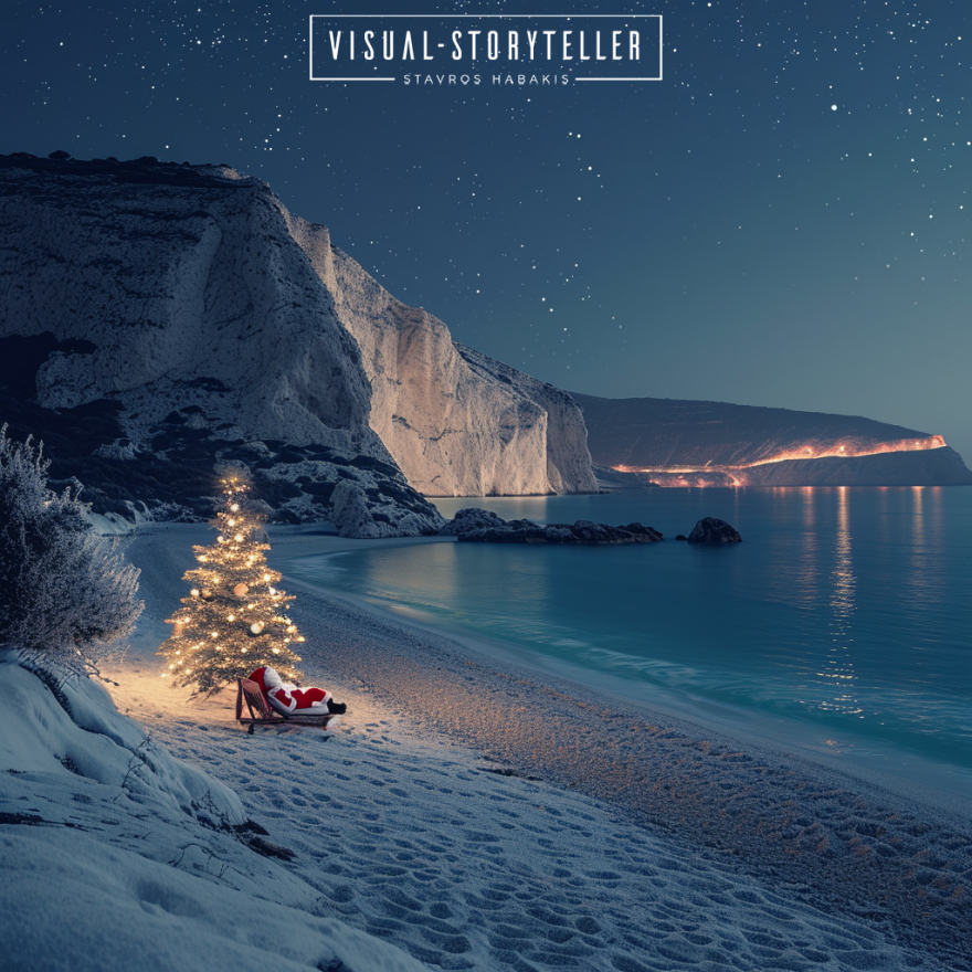 Ένας βραβευμένος φωτογράφος κάνει τον Άι Βασίλη σύμβολο της Ελλάδας!