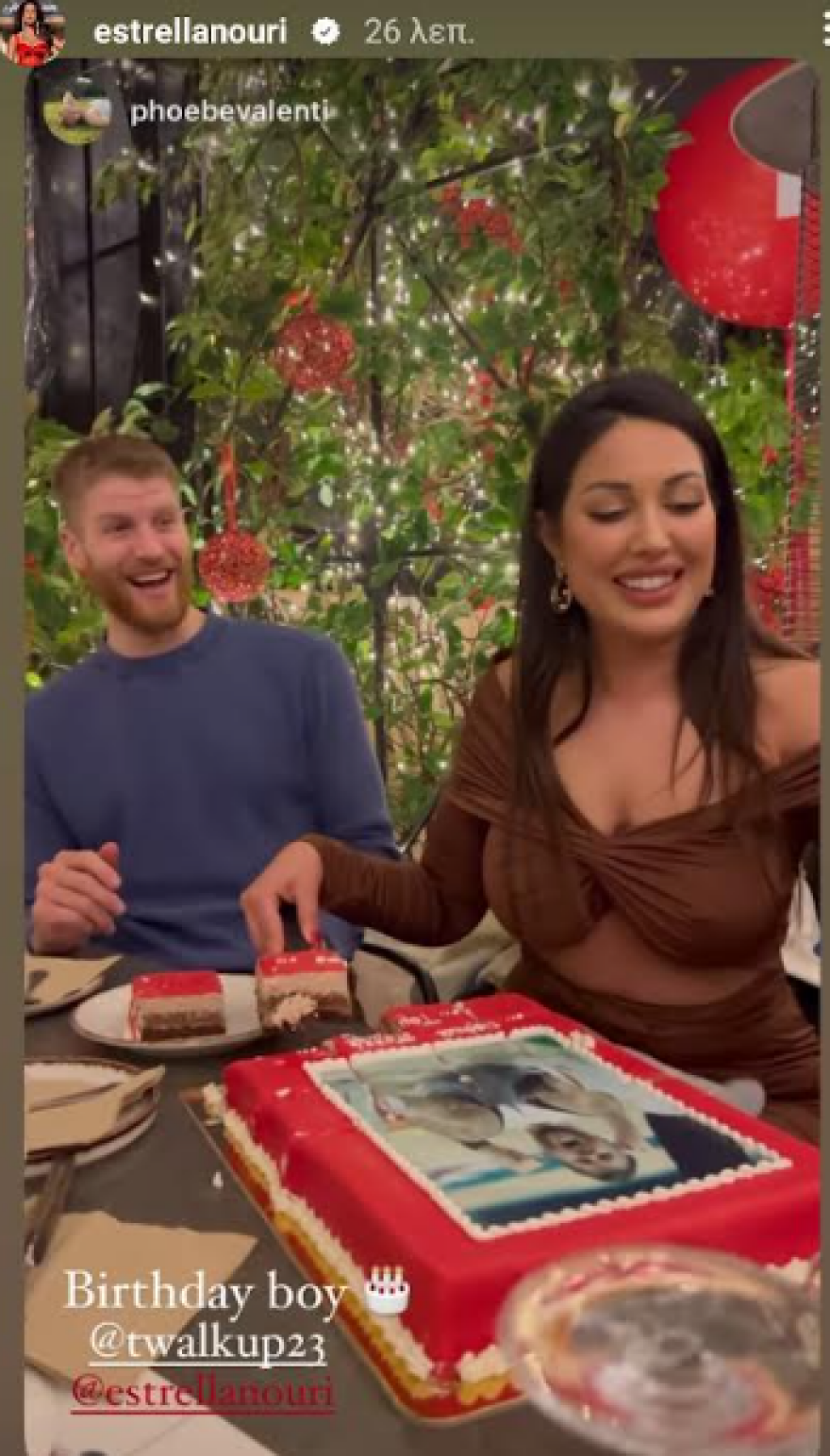 Ολυμπιακός: Γουόκαπ και Μιλουτίνοφ έσβησαν κεράκια στα αποδυτήρια του ΣΕΦ - Βίντεο 