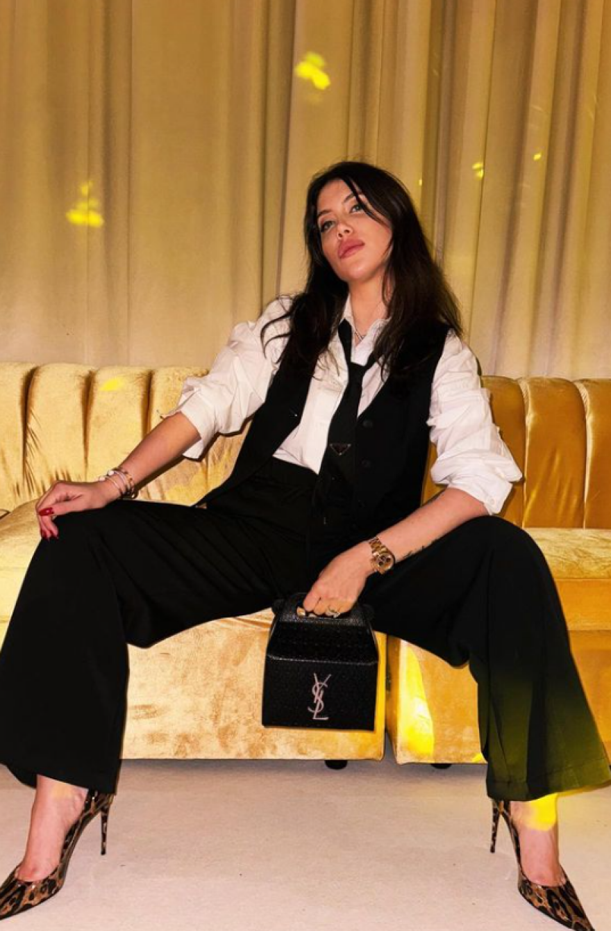 Γουάντα Νάρα: Ποδαρικό στο 2024 με μπάνιο στο Ντουμπάι - Φωτογραφίες 