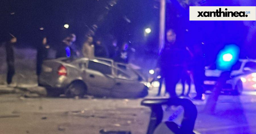 Ξάνθη: Νεκρός ένας 18χρονος σε σοβαρό τροχαίο - Τρεις ακόμα τραυματίες