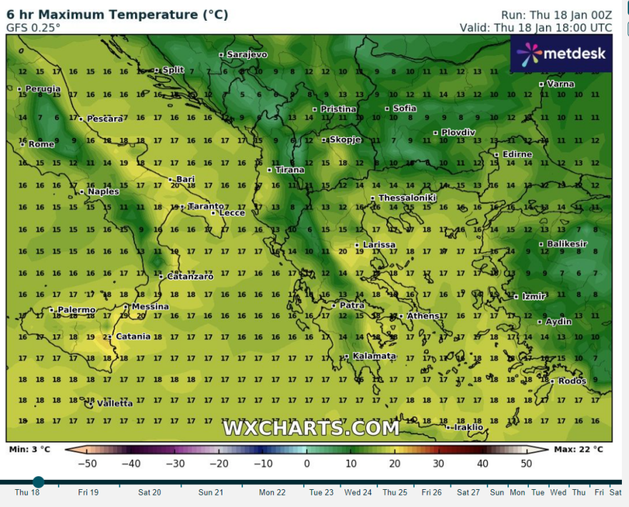Καιρός: Ο Μαρουσάκης προειδοποιεί για προβλήματα από το χιόνι από τη Λαμία και πάνω - Η εξέλιξη της κακοκαιρίας που ξεκινά μεθαύριο 