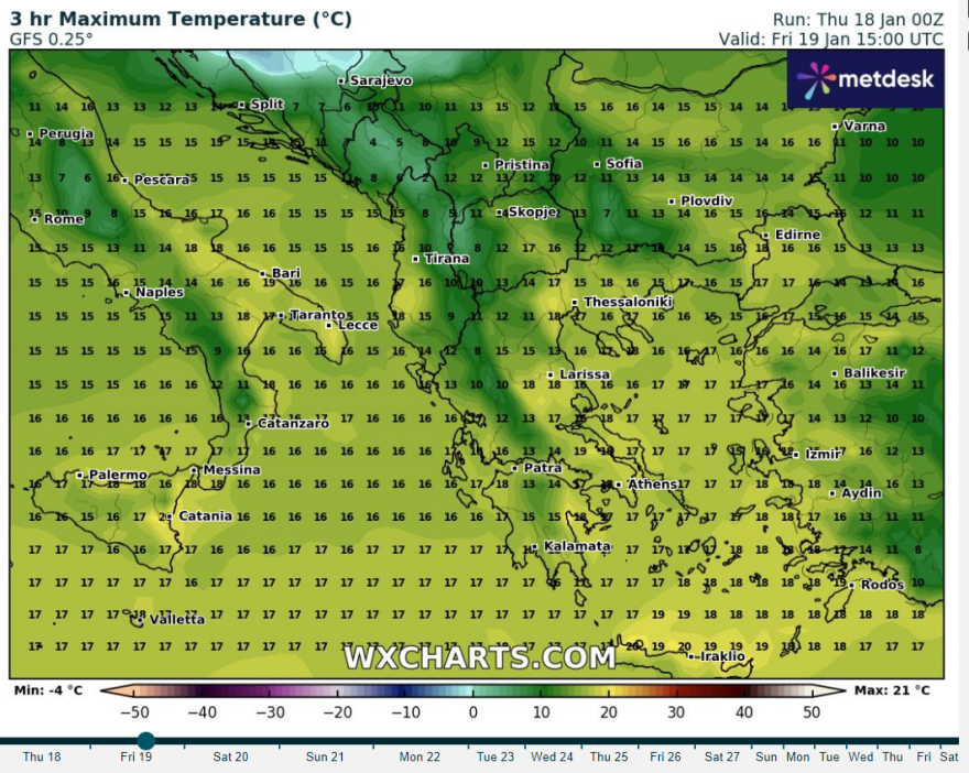 Καιρός: Ο Μαρουσάκης προειδοποιεί για προβλήματα από το χιόνι από τη Λαμία και πάνω - Η εξέλιξη της κακοκαιρίας που ξεκινά μεθαύριο 