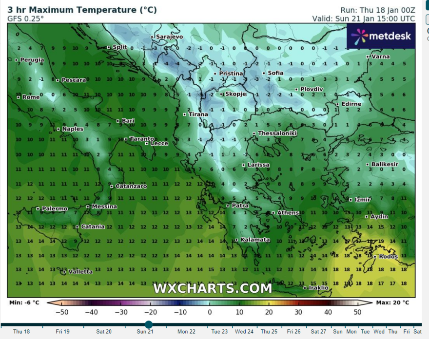 Καιρός: Ο Μαρουσάκης προειδοποιεί για προβλήματα από το χιόνι από τη Λαμία και πάνω - Η εξέλιξη της κακοκαιρίας που ξεκινά μεθαύριο 
