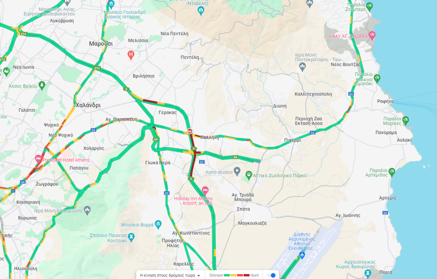 Αττική Οδός: Σοβαρό τροχαίο στο ύψος της Πλακεντίας -Σύγκρουση δύο βυτιοφόρων με ΙΧ
