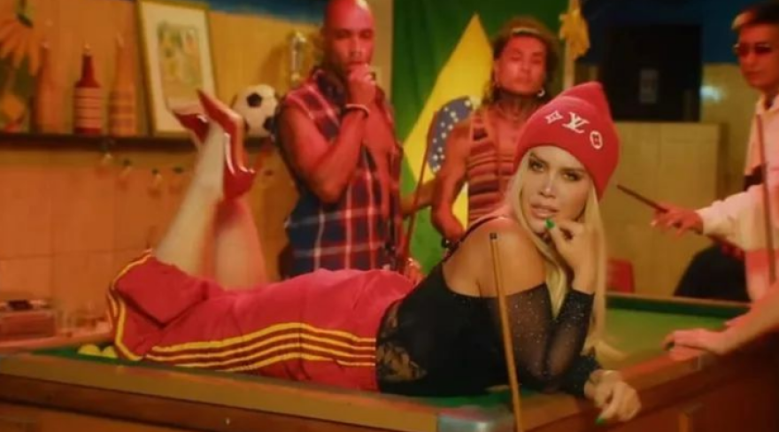 Γουάντα Νάρα: Έφερε πιο κοντά Αργεντινή και Βραζιλία στο νέο της video clip - Βίντεο, φωτογραφίες 