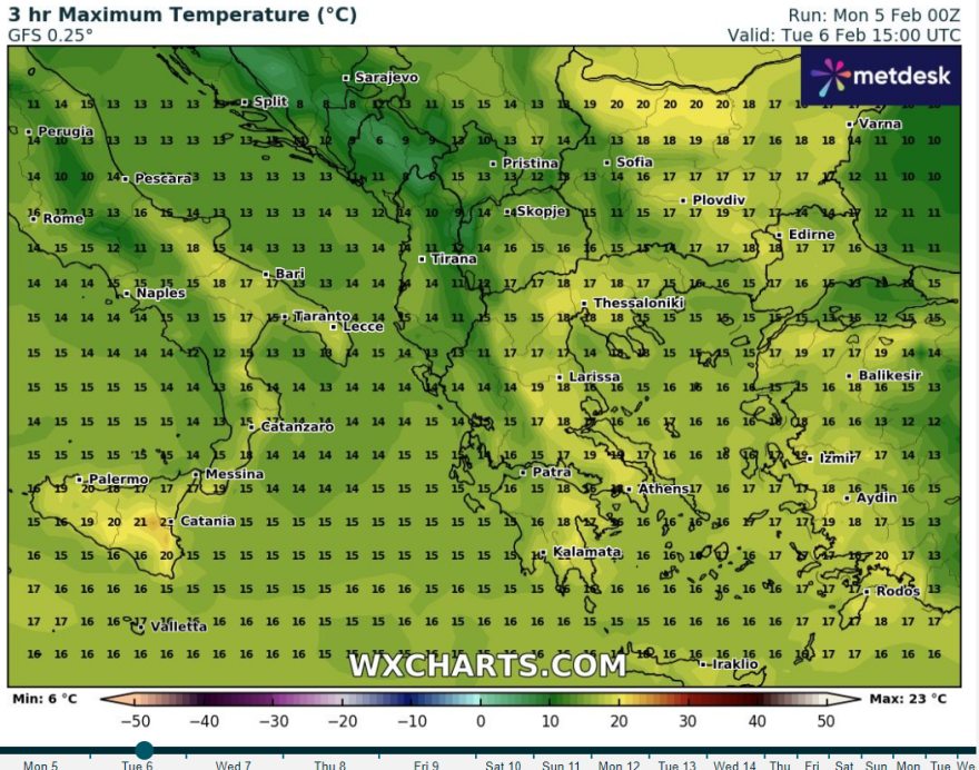 Καιρός: Οι Αλκυονίδες φέρνουν λιακάδα και 20 βαθμούς στην «καρδιά» του χειμώνα - Πόσο θα διαρκέσουν