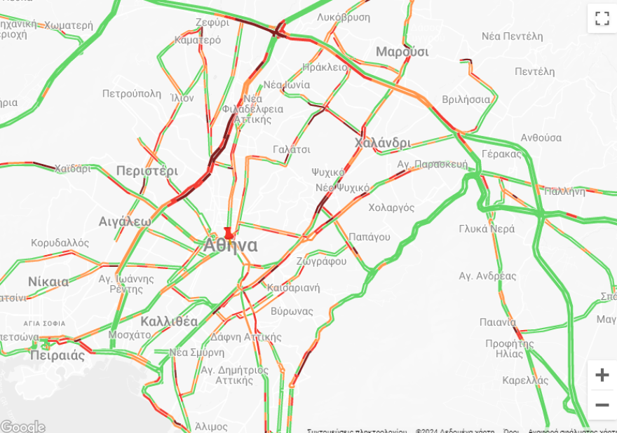 Κίνηση στους δρόμους: Μποτιλιάρισμα στο κέντρο, άρχισαν οι πρώτες συγκεντρώσεις για το πανεκπαιδευτικό 