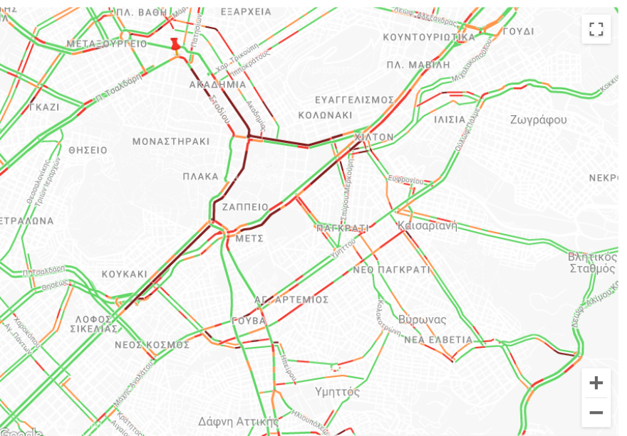 Κίνηση στους δρόμους: Μποτιλιάρισμα στο κέντρο, άρχισαν οι πρώτες συγκεντρώσεις για το πανεκπαιδευτικό 