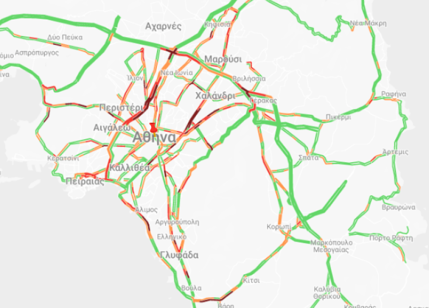 Κίνηση στους δρόμους: Μετ’ εμποδίων οι μετακινήσεις σήμερα - Πού έχει μποτολιάρισμα τώρα 