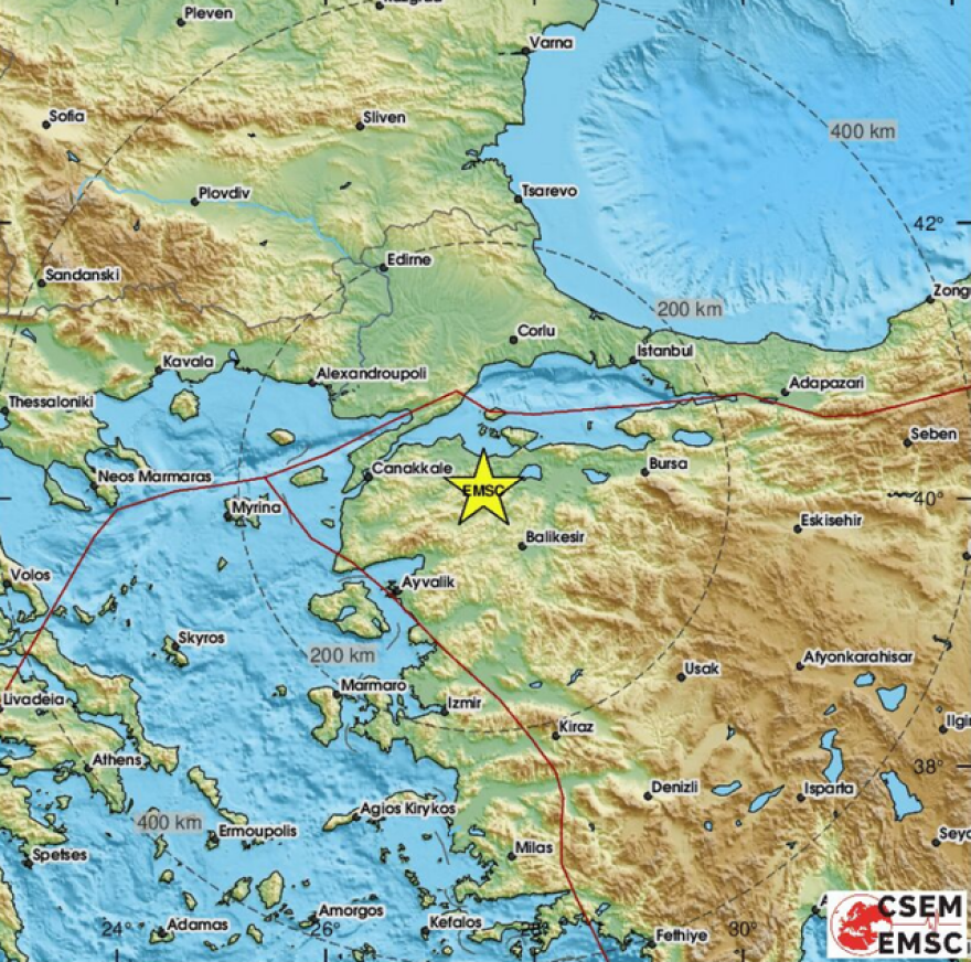 4,9 Ρίχτερ στα Δαρδανέλια: Φόβοι για προάγγελο μεγάλου σεισμού στην Κωνσταντινούπολη, λένε οι σεισμολόγοι