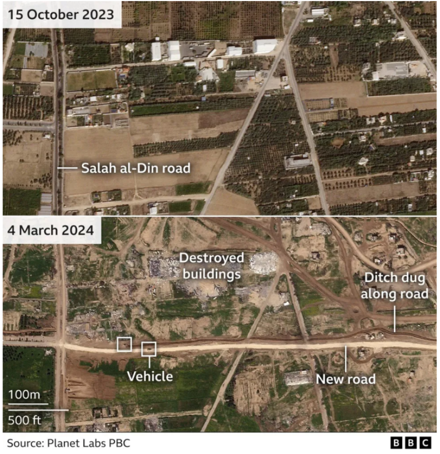 Τα… μυστήρια της Γάζας: Η θαλάσσια πλατφόρμα που χτίζουν οι ΗΠΑ και ο στρατηγικής σημασίας Highway 749 των Ισραηλινών