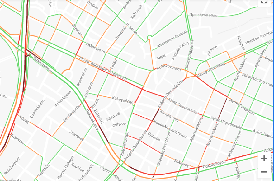 Αττική Οδός: Έσβησε  η φωτιά σε ΙΧ μετά την έξοδο Πεντέλης στο ρεύμα προς Ελευσίνα