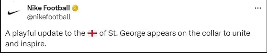Αγγλία: Αντιδράσεις για τον… woke σταυρό στη νέα φανέλα της Εθνικής - Η Nike άλλαξε τα χρώματα