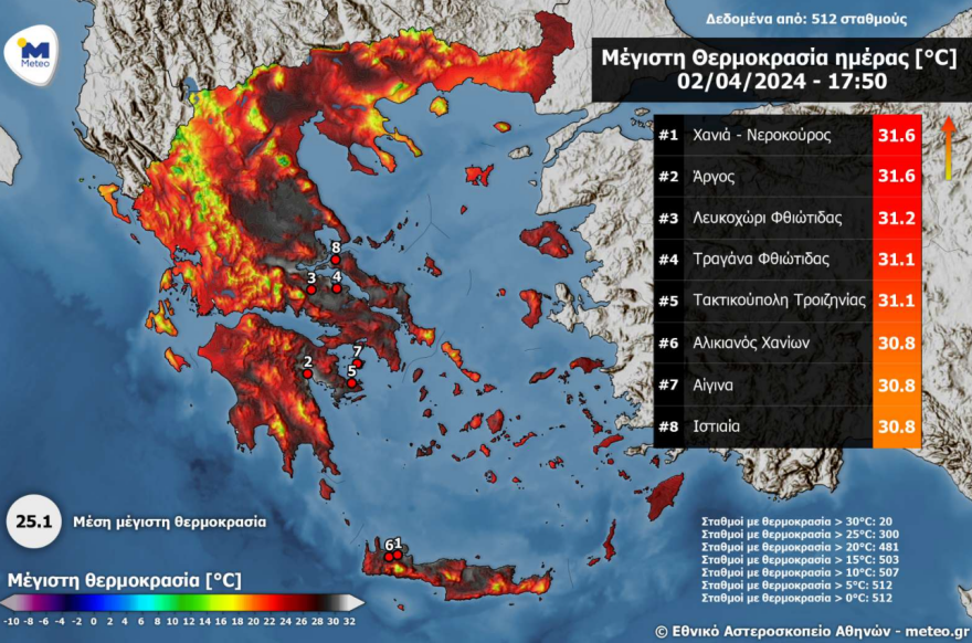 Καιρός: Δεκαήμερο καλοκαιρίας με βοριαδάκι και θερμοκρασίες Μαΐου