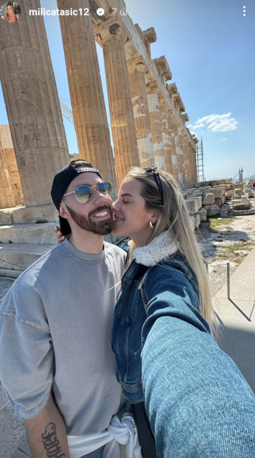 Ρομαντική απόδραση στο Ναύπλιο για τον Βιλντόσα και την βολεϊμπολίστρια σύντροφό του - Φωτογραφίες 