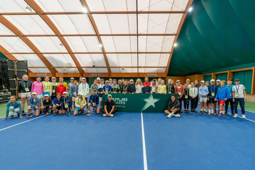  Σερβίς στο IMG FUTURE STARS 2024 στο TATΟΪ Club με αγώνα του Ρούνε με Σκορίλα και Σπύρου - Βίντεο, φωτογραφίες 