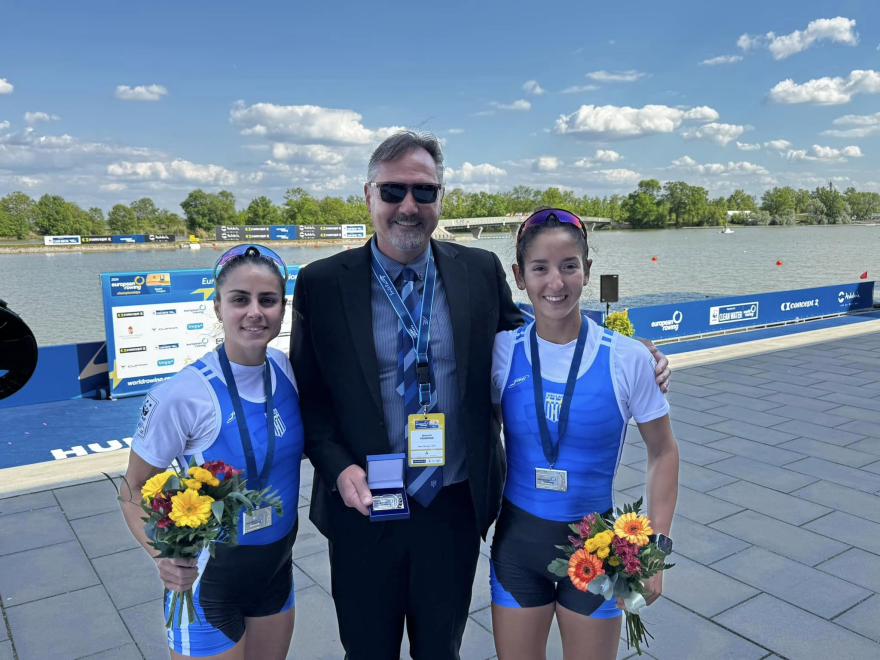 Κωπηλασία: Ασημένιο μετάλλιο για Φίτσιου - Κοντού στο Ευρωπαϊκό πρωτάθλημα - Βίντεο 