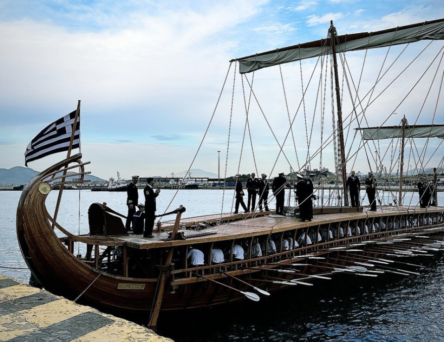 Ολυμπιακοί Αγώνες: Με το ιστορικό γαλλικό πλοίο Belem ταξιδεύει από τον Πειραιά στη Μασσαλία η Ολυμπιακή Φλόγα