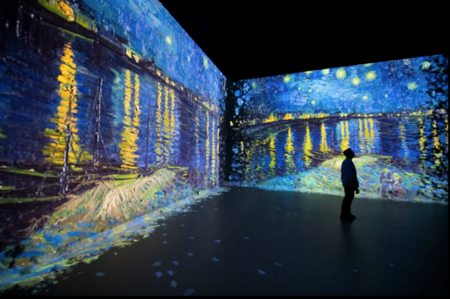 Frameless: Έκθεση στο Λονδίνο «ζωντανεύει» τους πίνακες των Ρέμπραντ, Βαν Γκογκ, Μονέ και Μουνκ - Δείτε εντυπωσιακά βίντεο