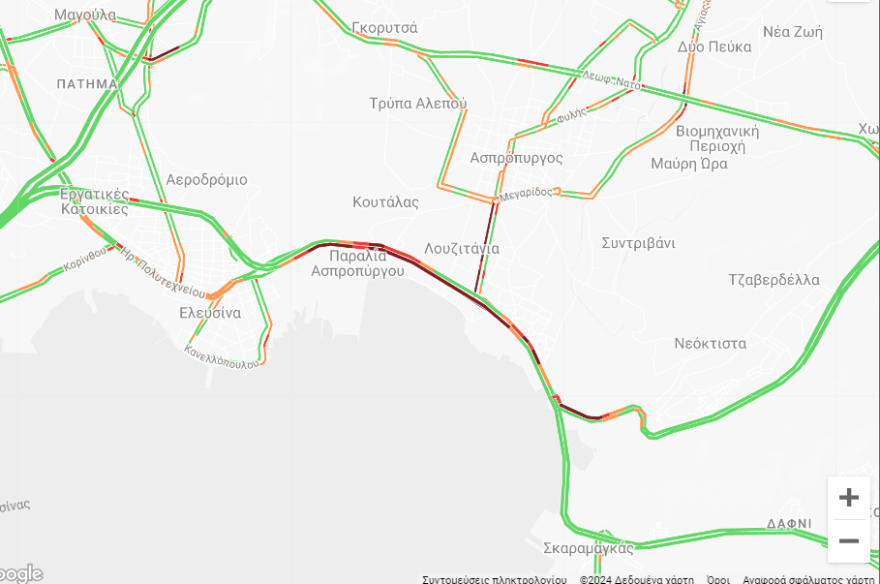 Φωτογραφίες: Καραμπόλα με τρία φορτηγά στο ύψος της γέφυρας Ασπροπύργου - Κανονικά πλέον, η κυκλοφορία