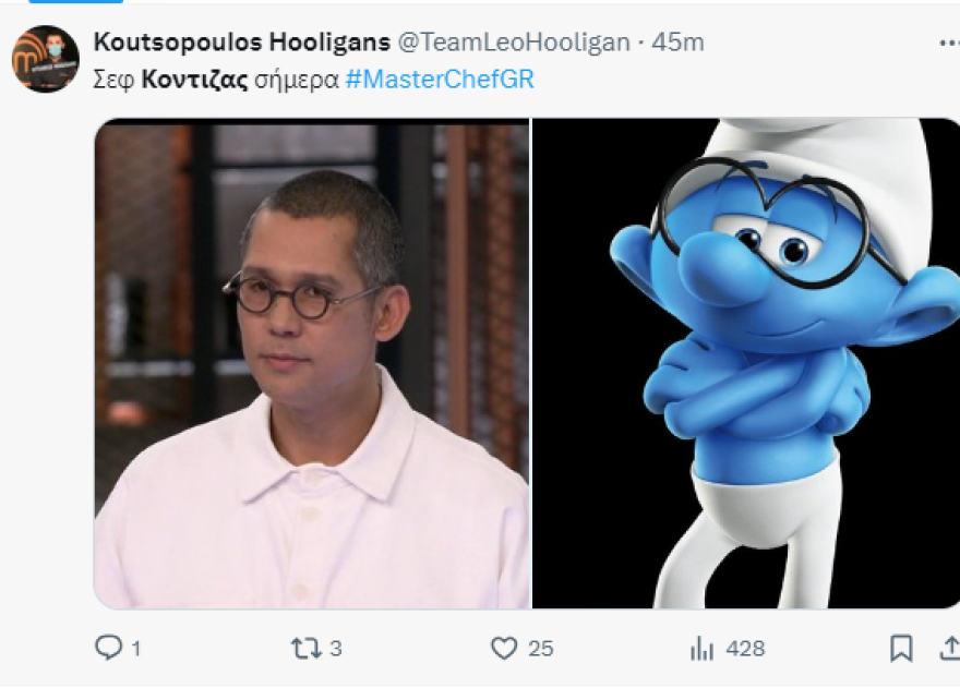 MasterChef: Οι τηλεθεατές άφησαν τη δοκιμασία και έπιασαν τα γυαλιά του «Χάρι Πότερ Κοντιζά» 