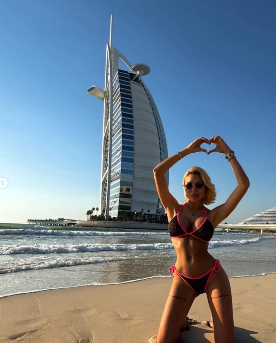 Αλεξάνδρα Παναγιώταρου: Ποζάρει με μπικίνι στο Ντουμπάι - Δείτε τις φωτογραφίες