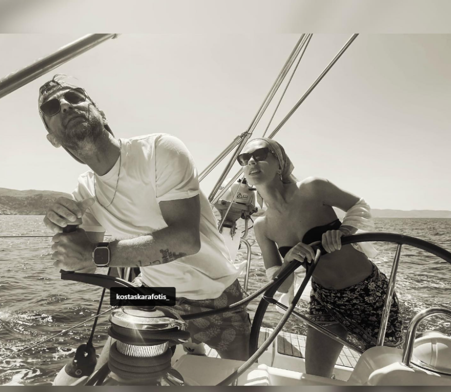 Κώστας Καραφώτης - Κάτια Μάνου: Ο πρώτος χορός των νεόνυμφων - Δείτε το βίντεο