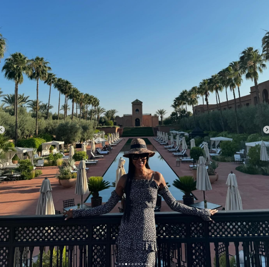 Ναόμι Κάμπελ: Γιόρτασε τα 54α γενέθλιά της στο Μαρόκο