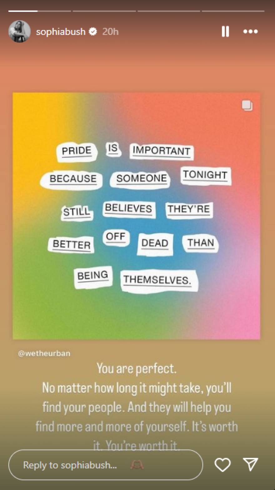 Σοφία Μπους: Γιορτάζει τον πρώτο Μήνα Υπερηφάνειας μετά τη δημοσιοποίηση της σχέσης της με την Άσλιν Χάρις