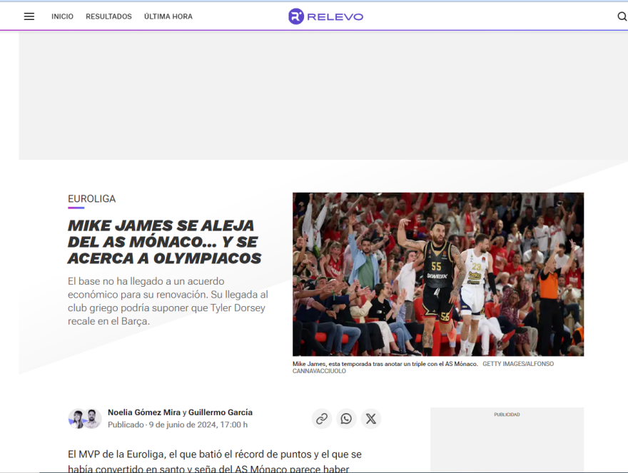 Ο Ολυμπιακός φαβορί για την απόκτηση του Μάικ Τζέιμς