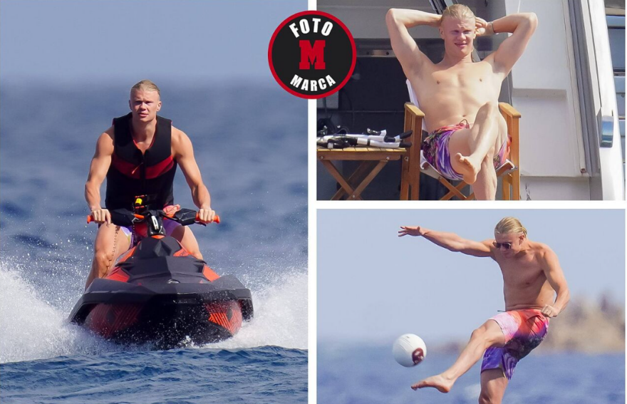 Έρλινγκ Χάαλαντ: Η Ευρώπη παίζει μπάλα στη Γερμανία και εκείνος απολαμβάνει τις διακοπές του - Φωτογραφίες 