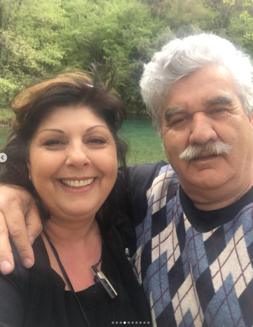 Λένα Μαντά: Συγκινεί για τον θάνατο του συζύγου της - Δεν μπορούμε να χωρίσουμε εμείς