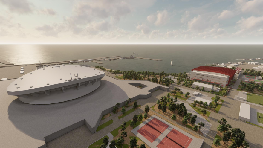 Ολυμπιακός: Κατατέθηκαν οι μελέτες για το υπερσύγχρονο κολυμβητήριο στο ΣΕΦ 