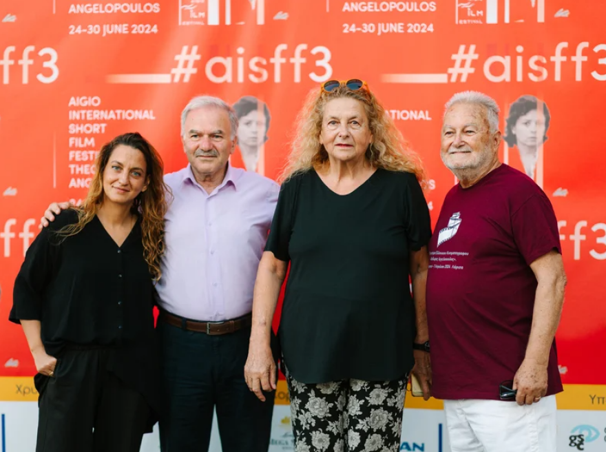 Αλεξάντερ Πέιν - Καρυοφυλλιά Καραμπέτη: Στην Τελετή Λήξης του Κινηματογραφικού Φεστιβάλ Αιγίου