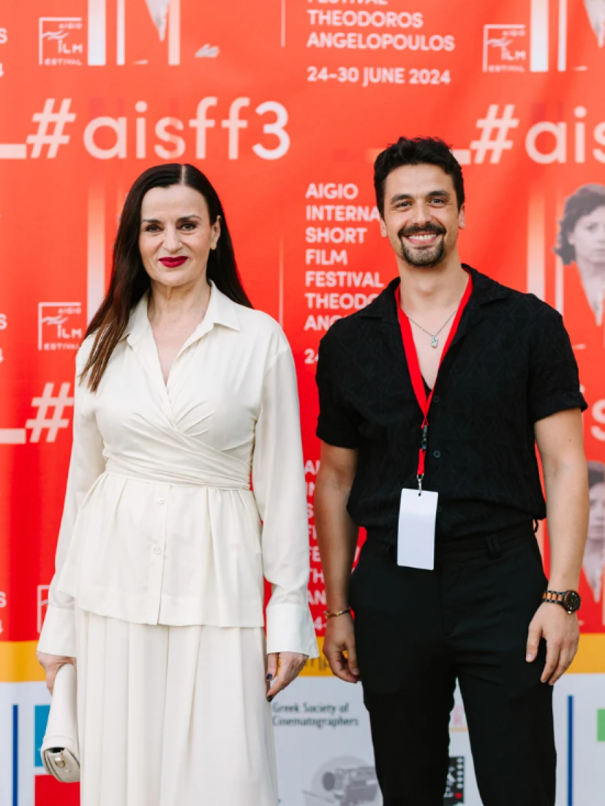 Αλεξάντερ Πέιν - Καρυοφυλλιά Καραμπέτη: Στην Τελετή Λήξης του Κινηματογραφικού Φεστιβάλ Αιγίου