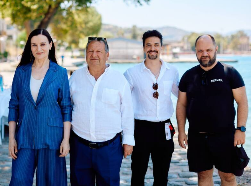 Αλεξάντερ Πέιν - Καρυοφυλλιά Καραμπέτη: Στην Τελετή Λήξης του Κινηματογραφικού Φεστιβάλ Αιγίου