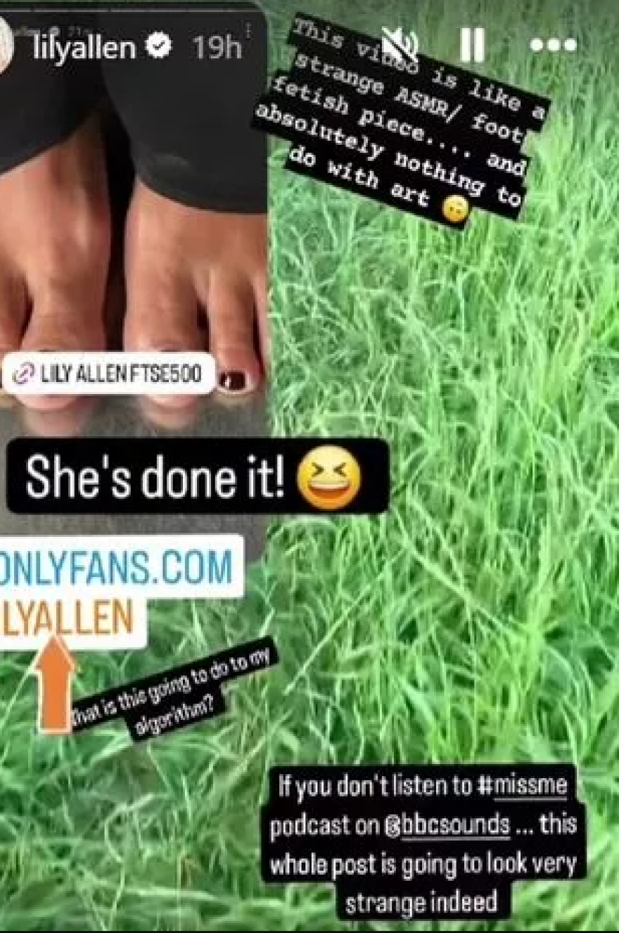 Λίλι Άλεν: Άνοιξε λογαριασμό στο OnlyFans και πουλάει φωτογραφίες με τα πόδια της 