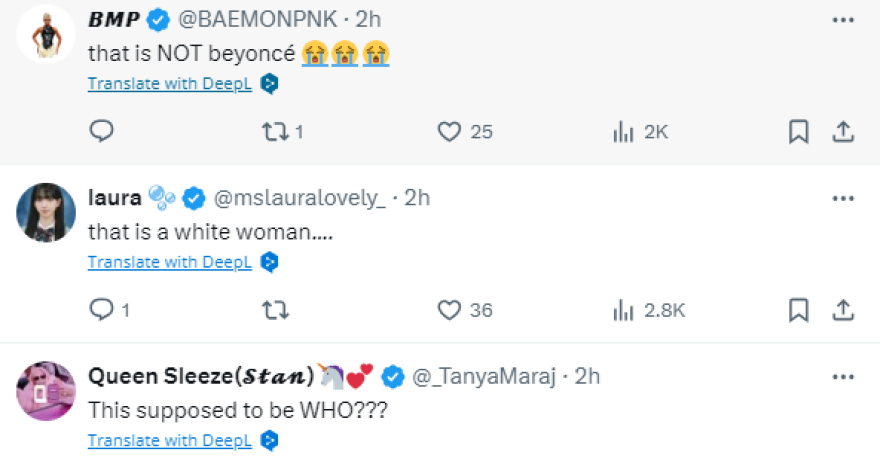 Μπιγιόνσε: Αντιδράσεις προκάλεσε το νέο κέρινο ομοίωμά της σε μουσείο στο Παρίσι - Γιατί είναι λευκή; γράφουν στο Twitter