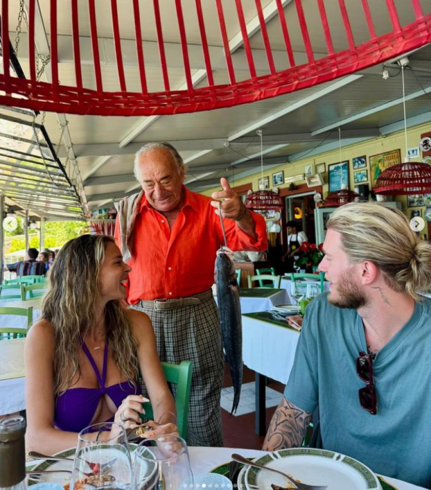 Ντιλέτα Λεότα - Λορίς Κάριους: Διακοπές στην Ιταλία για το νιόπαντρο ζευγάρι - Δείτε φωτογραφίες