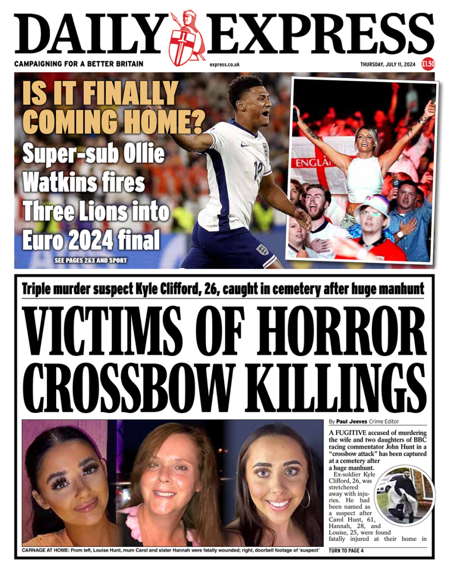 Euro 2004 - Αγγλιά: Έρχεται τελικά σπίτι; Οι βρετανικές εφημερίδες για την πρόκριση στον τελικό με την Ισπανία