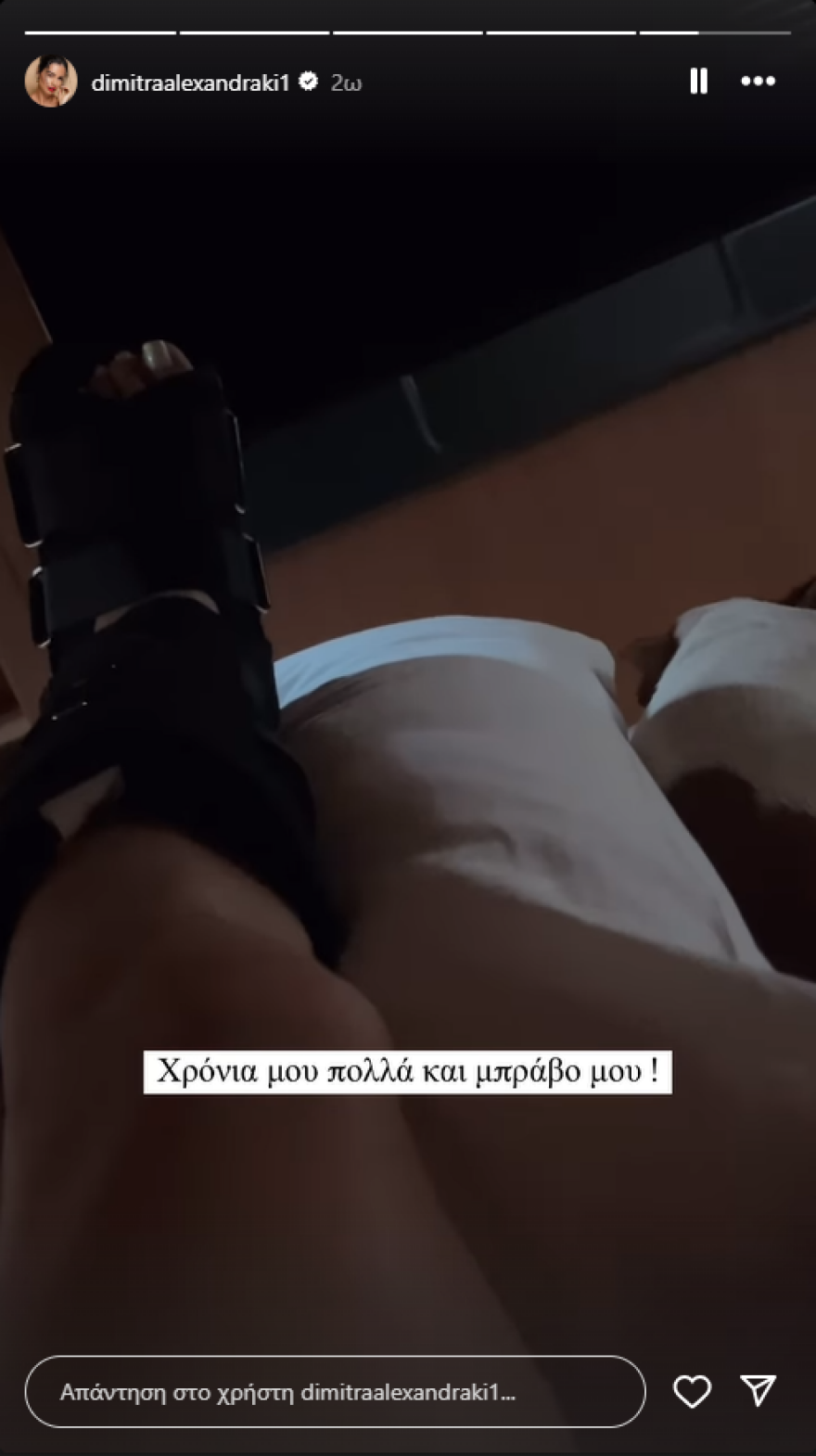 Δήμητρα Αλεξανδράκη: Γιόρτασε τα γενέθλιά της με τον σύντροφό της