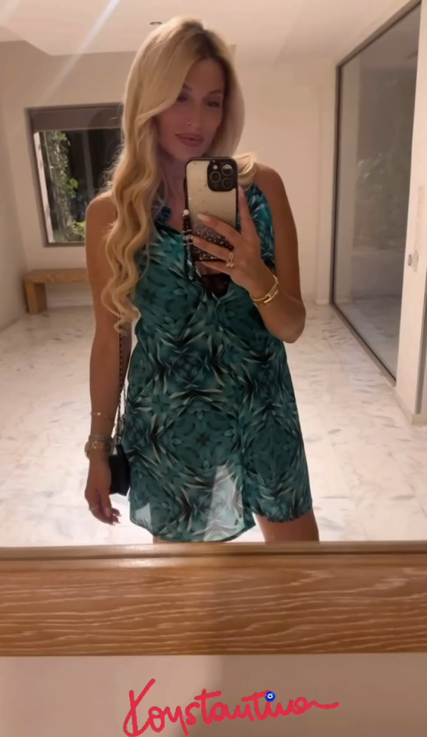 Κωνσταντίνα Σπυροπούλου: Έκανε την πρώτη της βραδινή έξοδο μετά τη γέννηση του γιου της