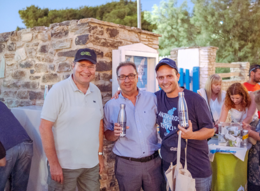 Antiparos Can Recycle - «Κάθε Κουτί Μετράει»: Η Αντίπαρος ανακυκλώνει χιλιάδες κουτιά αλουμινίου